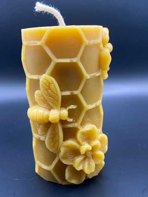 464 - Cylindre Abeille plus fleur Cylindre Abeille plus fleur