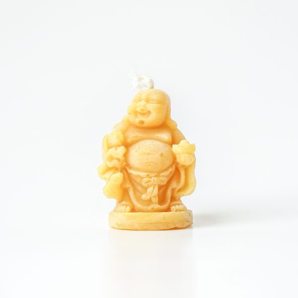 Le Rucher du Champoivre, bougies - © Aurélie Stapf Bouddha Maitreya assis