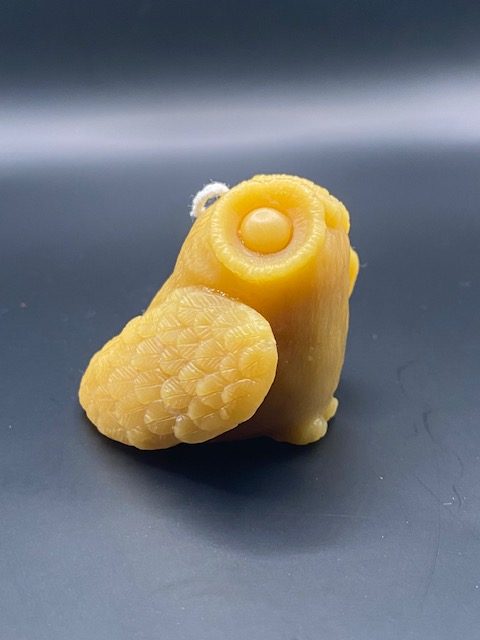 168 - Chouette Couchée Chouette regarde le ciel