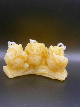 21 - Hibou Trio Hibou de la sagesse