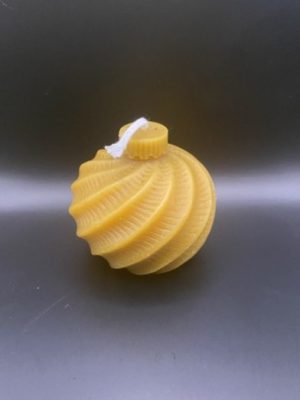 Boule de Noël striée