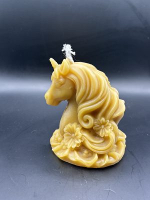 Licorne XL et fleurs